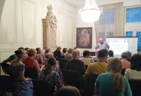 Пчеловодство в христианстве, лекция в Киеве