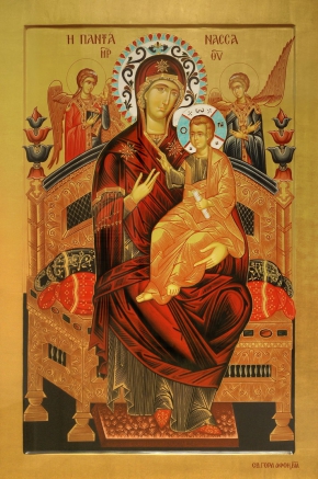 Чудотворна ікона Божої Матері Всецариця Пантанаса, Київ