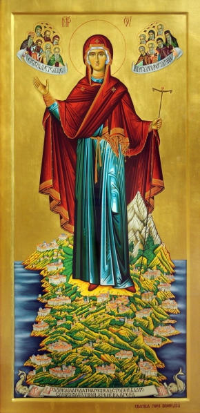 Чудотворна ікона Ігуменя Святої Гори Афонської у Києві
